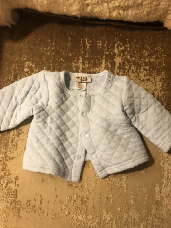 Featured image for Veste coton bébé naissant