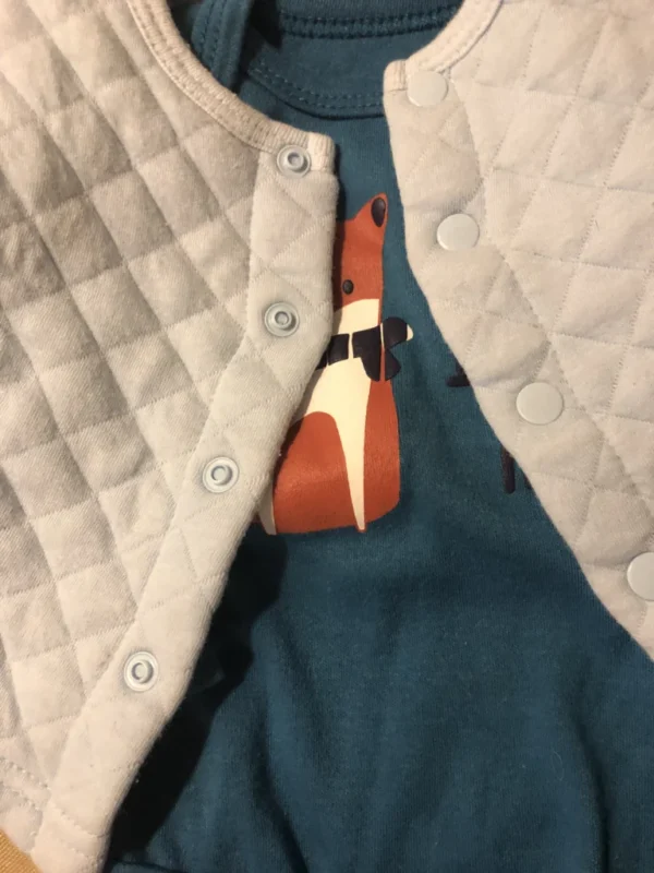 Image for Veste coton bébé naissant