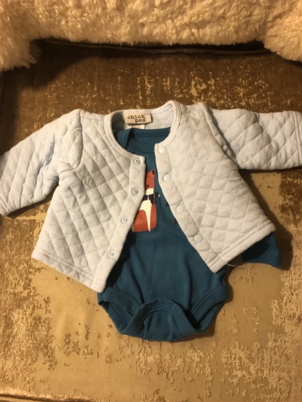 Image for Veste coton bébé naissant