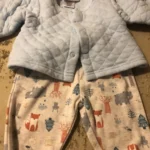 Thumbnail for Veste coton bébé naissant