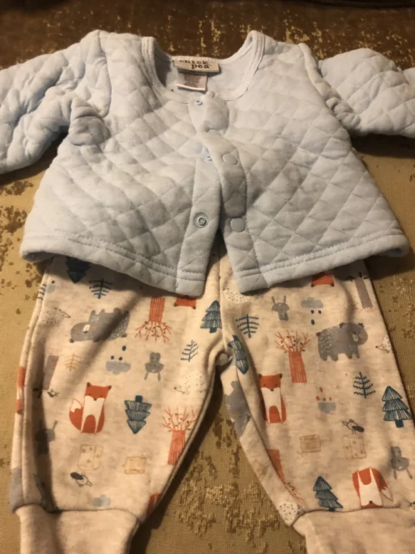 Image for Veste coton bébé naissant