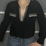 Featured thumbnail for Joie 100% silk blouse size M