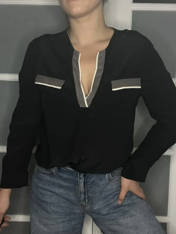 Image for Joie 100% silk blouse size M