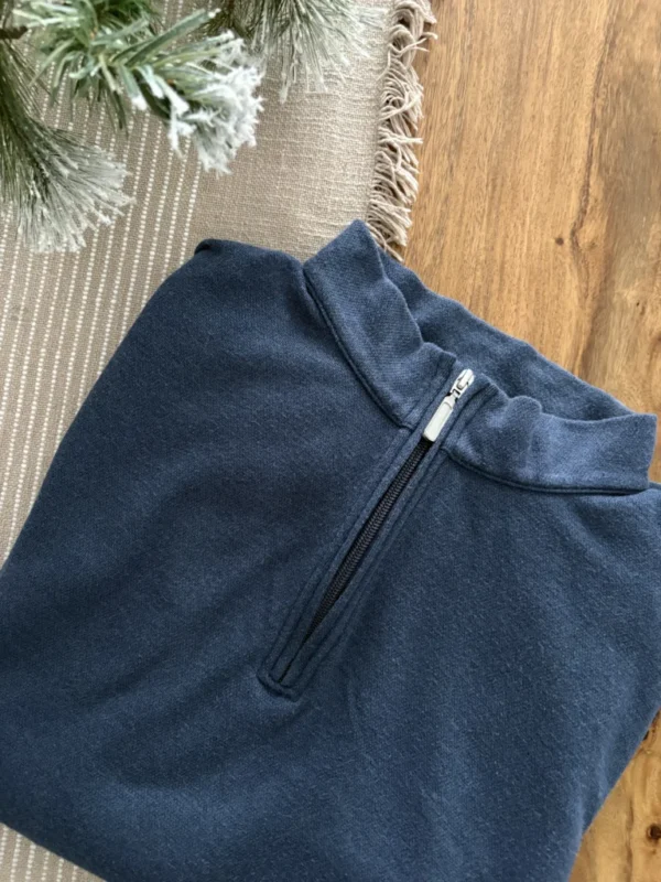 Featured image for Blue 1/4 zip jumper