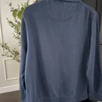 Thumbnail for Blue 1/4 zip jumper