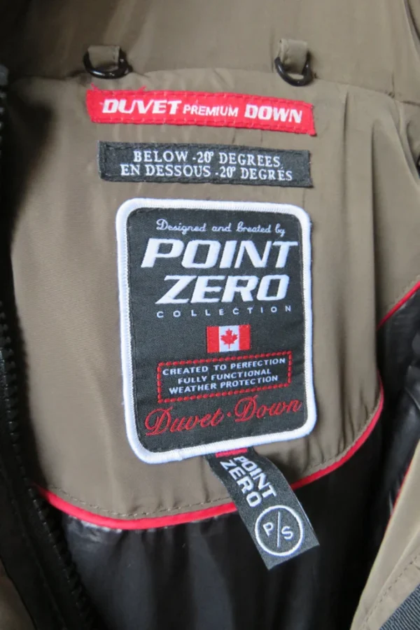 Image for Manteau Point Zero en duvet