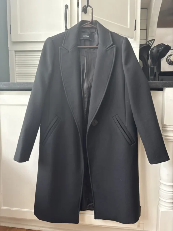 Featured image for Manteau noir zara