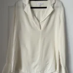Featured thumbnail for FRAME blouse 100% silk off-white