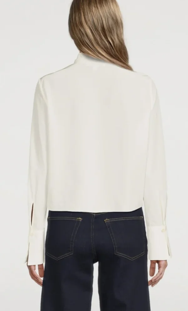 Image for FRAME blouse 100% silk off-white