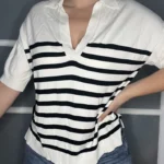 Thumbnail for Polo pull Massimo Dutti taille M