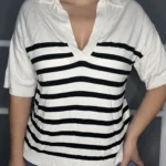 Thumbnail for Polo pull Massimo Dutti taille M