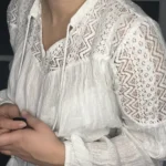 Thumbnail for Ralph Lauren white lace blouse