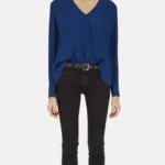 Thumbnail for Bash blue blouse size 2 (M)