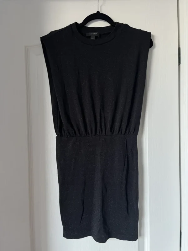 Image for Allsaints black sequin dress