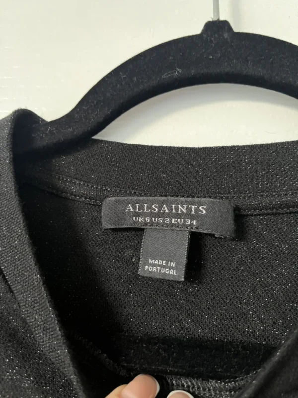 Image for Allsaints black sequin dress