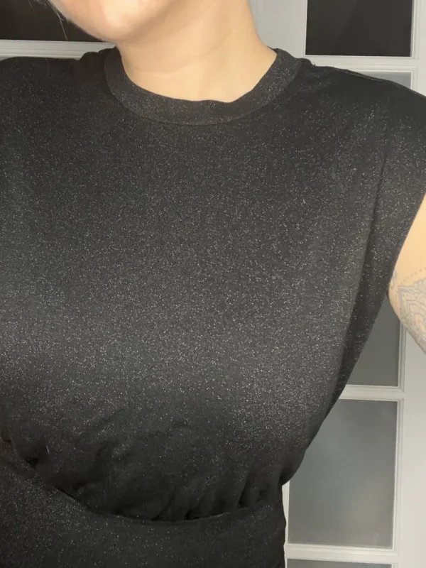 Image for Allsaints black sequin dress
