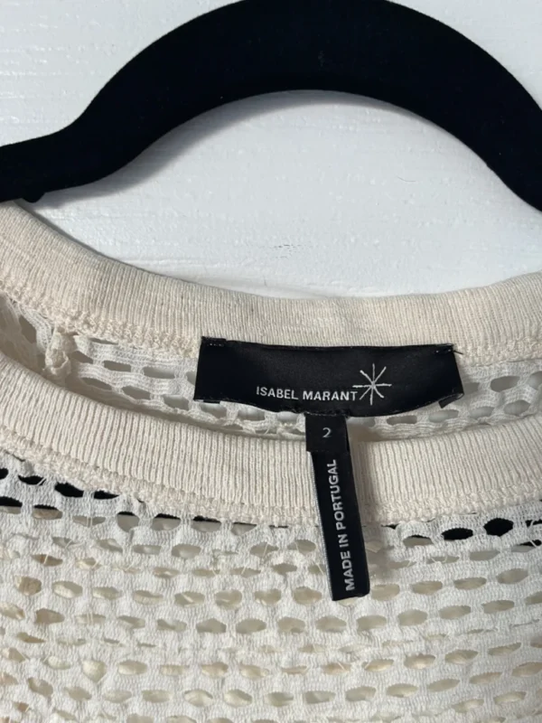 Image for Isabel Marrant fishnet blouse size 2