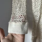Thumbnail for Isabel Marrant fishnet blouse size 2