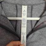 Thumbnail for Veste de sport Lululemon grandeur 6 peplum gris