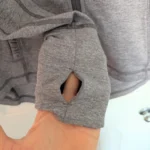 Thumbnail for Veste de sport Lululemon grandeur 6 peplum gris