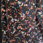 Thumbnail for Robe Sézane modèle Estelle couleur confettis en soie taille 38