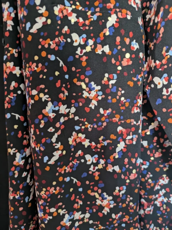 Image for Robe Sézane modèle Estelle couleur confettis en soie taille 38