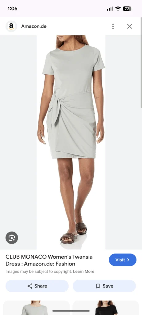 Image for Robe nouée Club Monaco