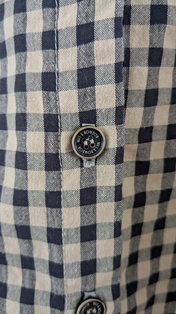 Image for Blouse gingham à manche bouffante