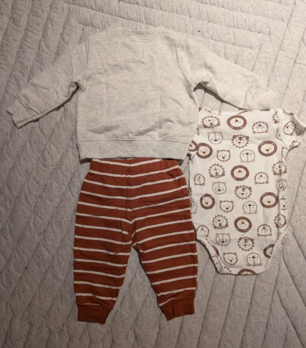 Image for Jumper, trouser and wrap set T-shirt 6-9 months