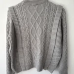Thumbnail for Chandail gris en laine Frank and Oak