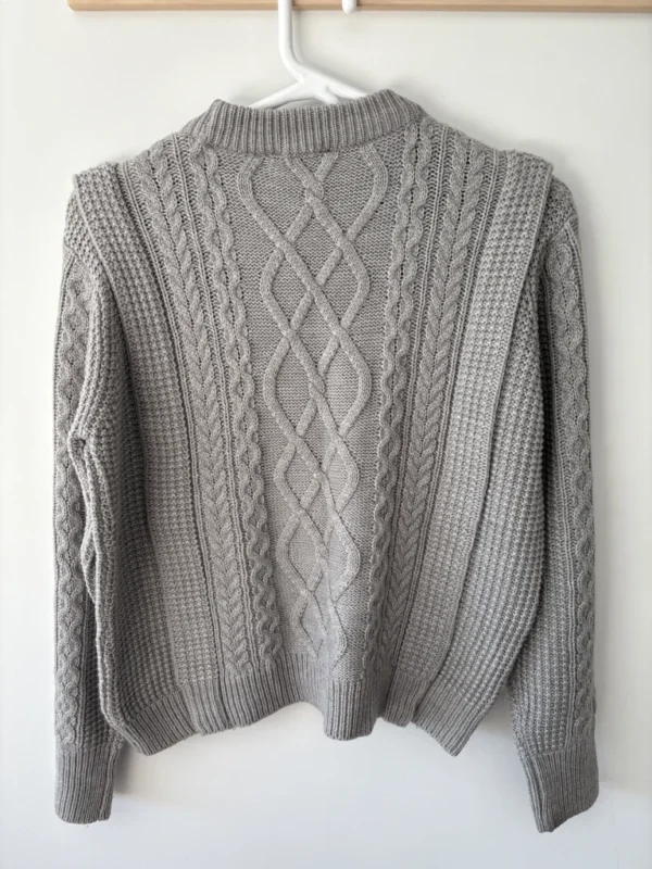 Image for Chandail gris en laine Frank and Oak