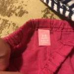 Thumbnail for 🍒 Culotte short couleur cerise bébé naissant