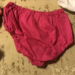 Thumbnail for 🍒 Culotte short couleur cerise bébé naissant