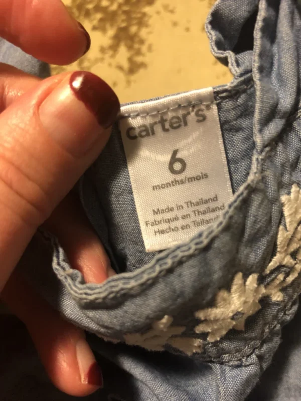 Image for Camisole ample couleur bleu jeans