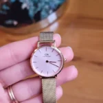 Thumbnail for Montre rose gold Petite Melrose de Daniel Wellington