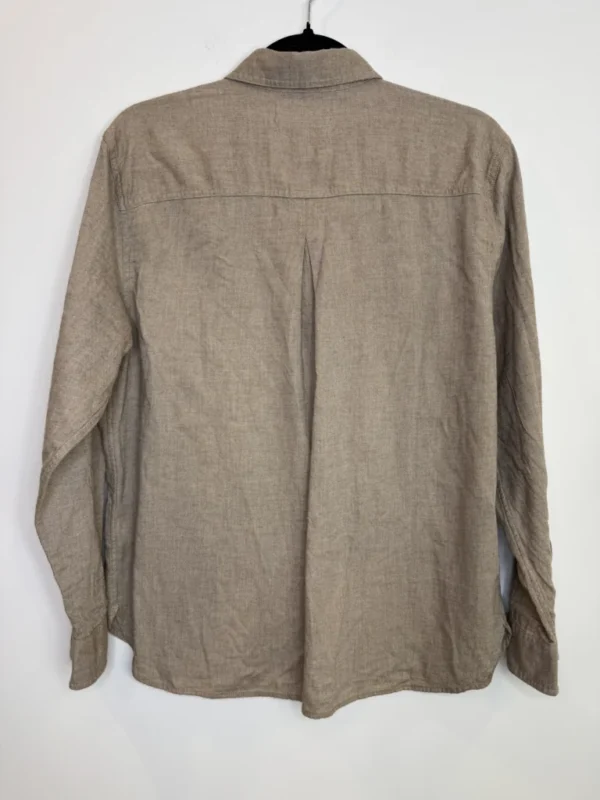 Image for Outerknown Men's Brown utilitarian organic cotton Shirt size medium casual