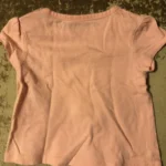 Thumbnail for Tee shirt rose corail bébé naissant