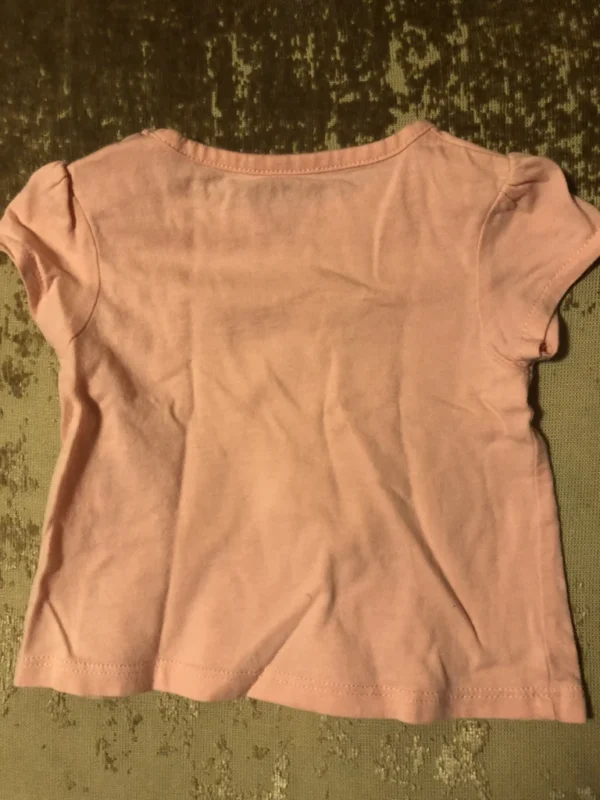 Image for Tee shirt rose corail bébé naissant