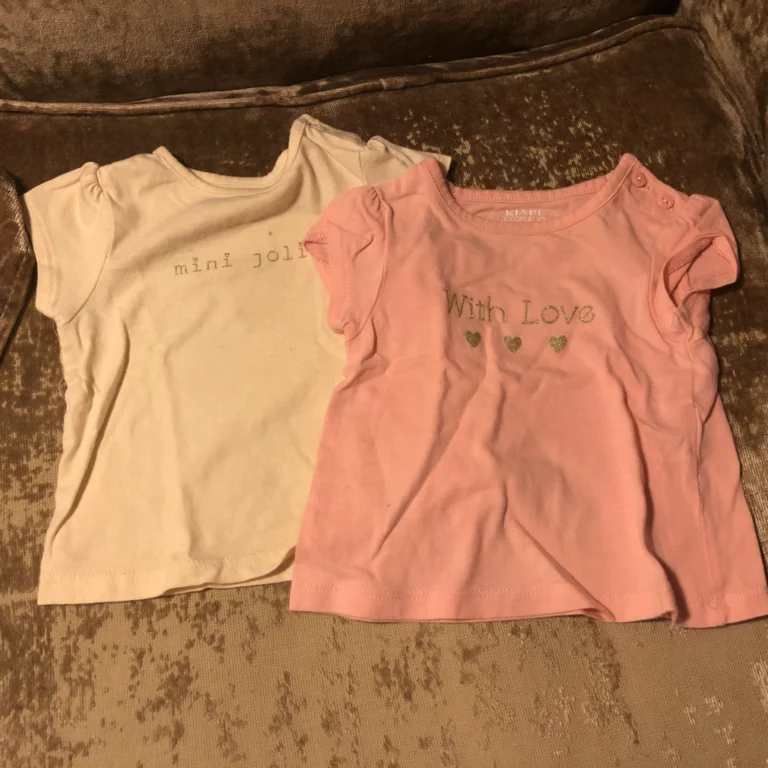 Image for Tee shirt rose corail bébé naissant