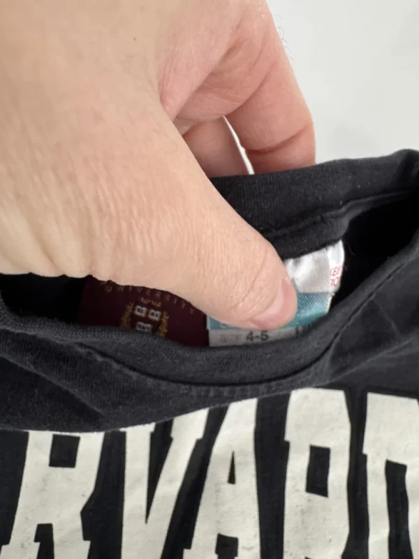 Image for 4-5 ans - T-shirt Harvard noir Zara
