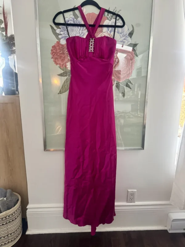 Featured image for Satin ball gown