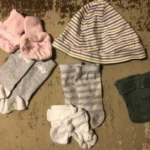 Thumbnail for Newborn baby stockings