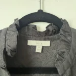 Thumbnail for Joie black blouse size M floral