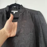 Thumbnail for Joie black blouse size M floral