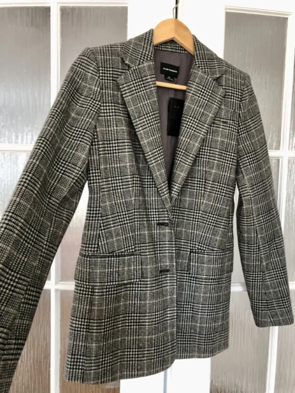Featured image for Checked wool jacket