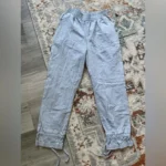 Thumbnail for Eve Gravel Pantalon Crocus Taille Haute 100% coton