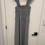 Thumbnail for Long plaid dress