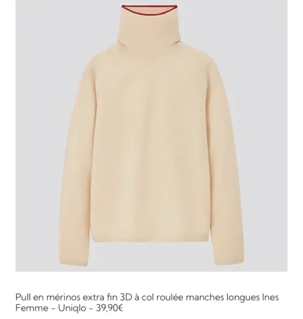 Image for 🎄🌟Pull ecru INÈS DE LA FRESSANGE