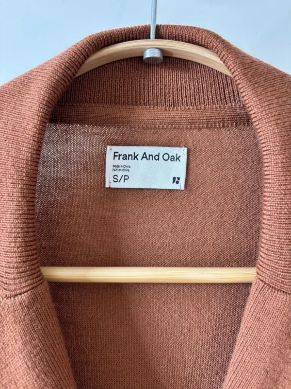 Image for 100% merino sailor cardigan FRANK AND OAK