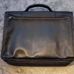 Thumbnail for Sac de travail en cuir noir Longchamp